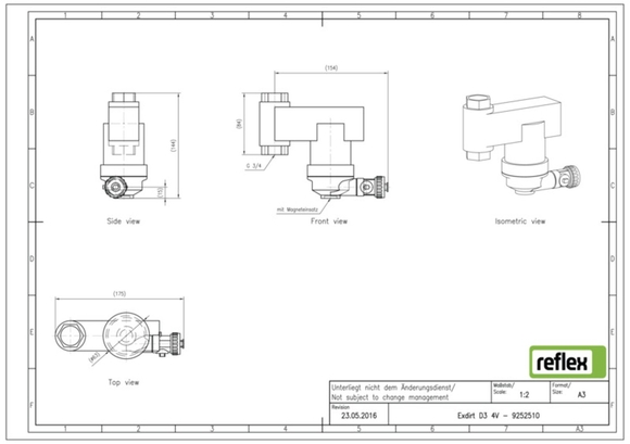 Reflex Exdirt vuil vert.3/4"bi 9252510 - afb. 5
