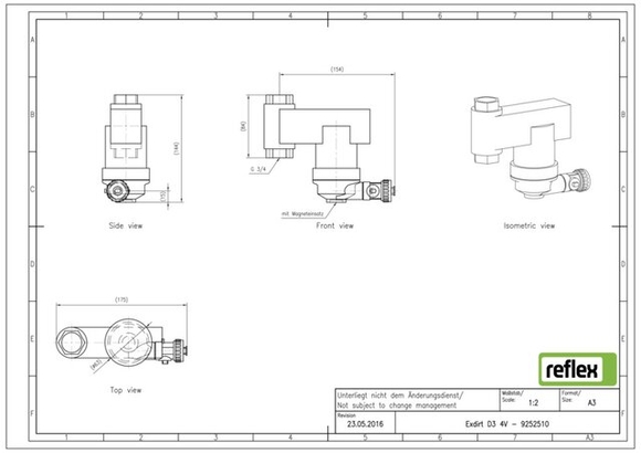 Reflex Exdirt vuil vert.3/4"bi 9252510 - afb. 5