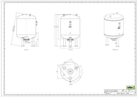 Reflex exp.vat 1500DE 16B 4,0 blauw 7312 - afb. 3