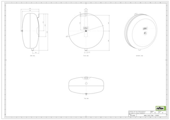 Reflex exp.vat C-DE12 10bar sanitair met - afb. 5