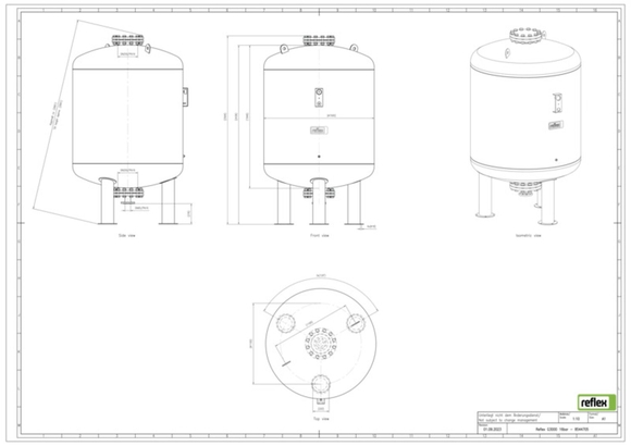 Reflex exp.vat G3000 16bar 3,5 met manom - afb. 4