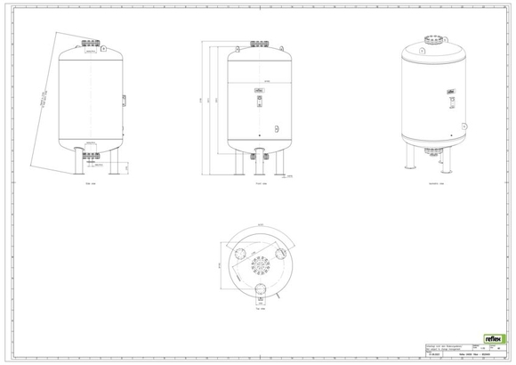 Reflex exp.vat G4000 16bar 3,5 met manom - afb. 3