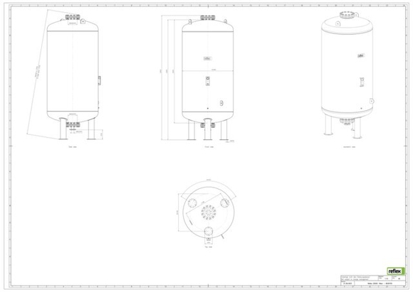Reflex exp.vat G5000 16bar 3,5 met manom - afb. 3