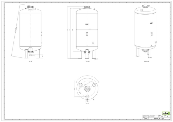 Reflex exp.vat G5000 16bar 3,5 met manom - afb. 3