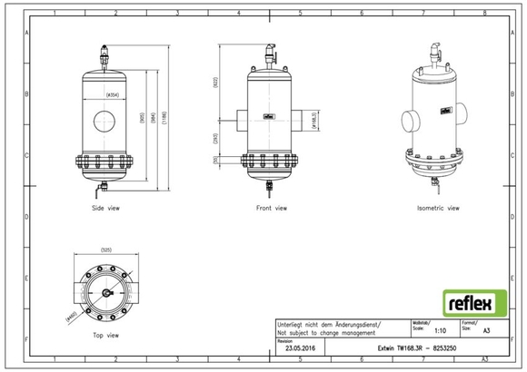 Reflex Extwin lu/vu DN 168.3 R lasaansl. - afb. 3