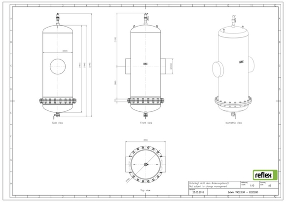 Reflex Extwin lu/vu DN 323.9 R lasaansl. - afb. 6
