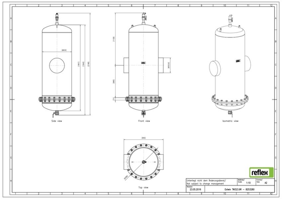 Reflex Extwin lu/vu DN 323.9 R lasaansl. - afb. 3