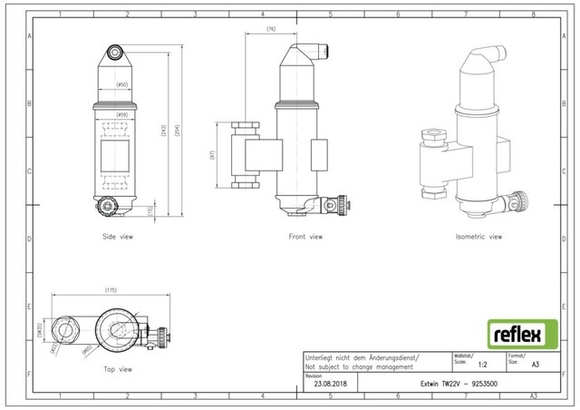Reflex Extwin lu/vu vert.22mm 9253500 - afb. 5