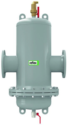 Reflex Extwin lu/vuil DN 100 R flensaans - afb. 1