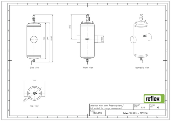 Reflex Extwin lu/vuil DN 168.3 lasaanslu - afb. 6
