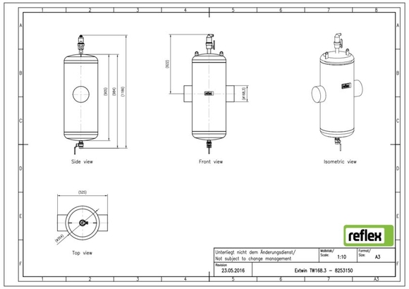 Reflex Extwin lu/vuil DN 168.3 lasaanslu - afb. 3