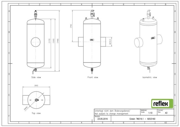 Reflex Extwin lu/vuil DN 219.1 lasaanslu - afb. 5