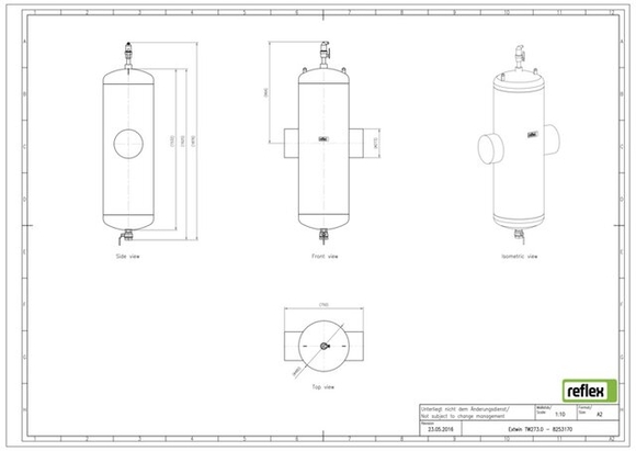 Reflex Extwin lu/vuil DN 273 lasaansluit - afb. 7