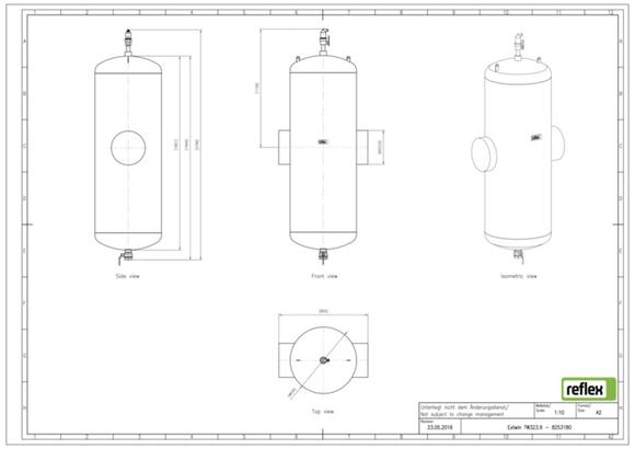 Reflex Extwin lu/vuil DN 323.9 lasaanslu - afb. 6