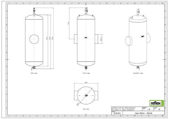 Reflex Extwin lu/vuil DN 323.9 lasaanslu - afb. 3