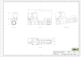 Reflex magneetventiel met kogelkraan 785