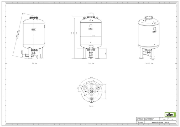 Reflexomat RG1000 6bar 1000mm bas - afb. 7