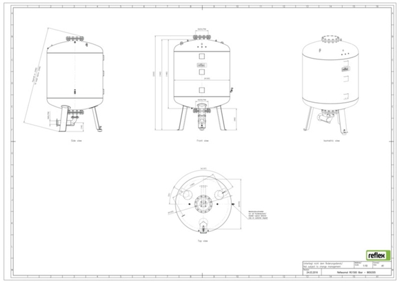 Reflexomat RG1500 6bar basisvat g - afb. 8