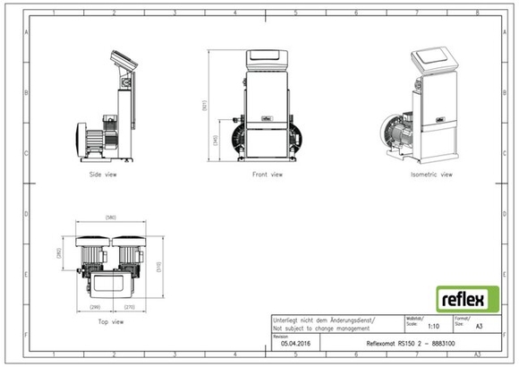 Reflexomat RS150/2 besturingseenh - afb. 8