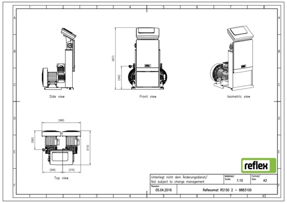 Reflexomat RS150/2 besturingseenh - afb. 5