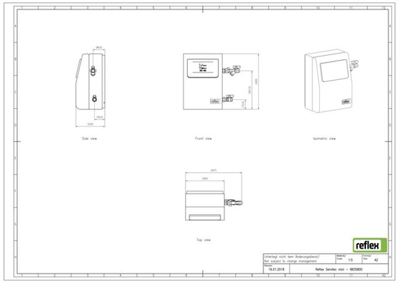 Reflex Servitec Mini vacuumontgas. zelfo - afb. 7