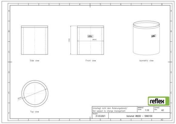 Reflex thermische isolatie VW 200 tbv ba - afb. 4