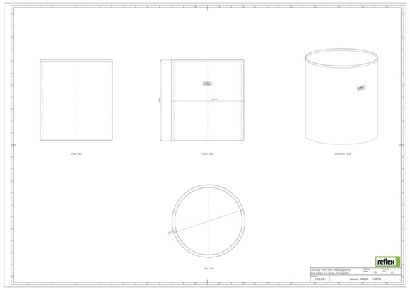 Reflex thermische isolatie VW 3000 tbv b - afb. 4