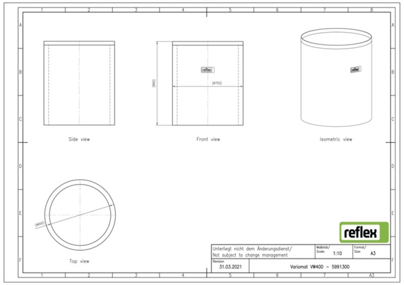 Reflex thermische isolatie VW 400 basisv - afb. 4