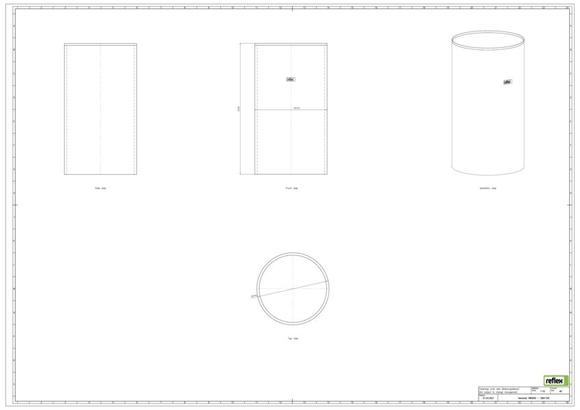 Reflex thermische isolatie VW 5000 tbv b - afb. 3