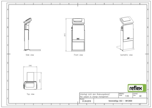 Reflex Variomat Giga GS 3 stuureenheid 8 - afb. 9