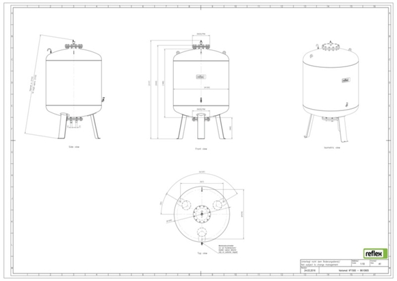 Reflex Variomat VF1500 6bar volgvat grij - afb. 7