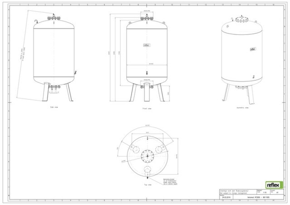 Reflex Variomat VF2000 6bar volgvat grij - afb. 5