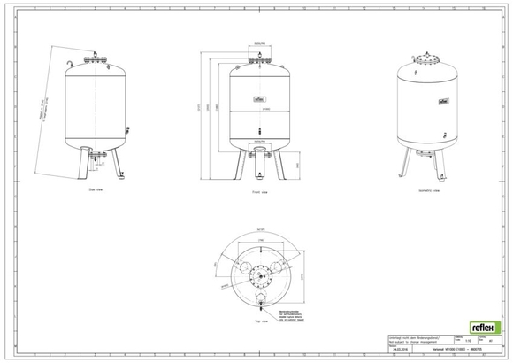 Reflex Variomat VG1000 6bar 1000mm basis - afb. 3