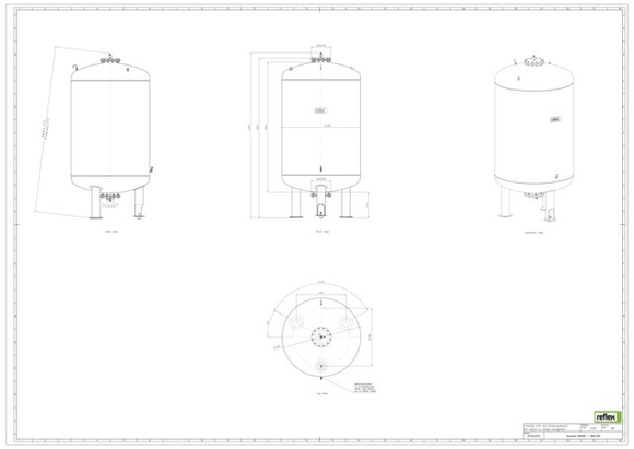Reflex Variomat VG4000 6bar basisvat gri - afb. 5