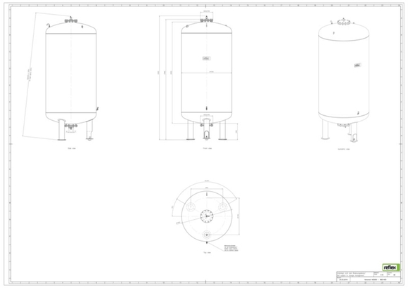 Reflex Variomat VG5000 6bar basisvat gri - afb. 6