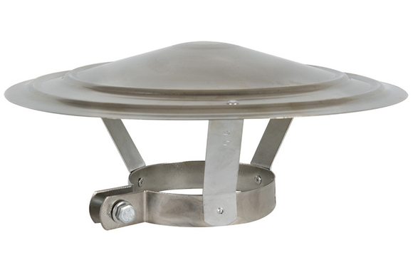 Regenkap 110-120mm gegalvaniseerd - afb. 1