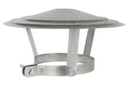 Regenkap 155-160mm gegalvaniseerd