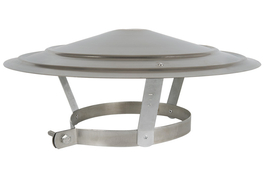 Regenkap 200mm gegalvaniseerd