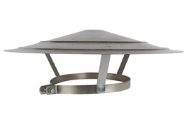 Regenkap 250mm gegalvaniseerd