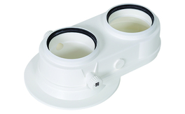 Remeha Adapter RGA/LTV 2xdiam. 80mm.S100