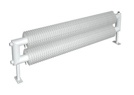 Ribbenbuis conv. D32 lgt. 3300mm zelfst. 2 buis H 2411W DRL