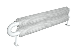 Ribbenbuis conv. D57 lgt. 3800mm vloer 2 buis H 3427W DRL