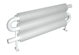 Ribbenbuis conv. D76 lgt. 1800mm vloer 2 buis V 1559W DRL