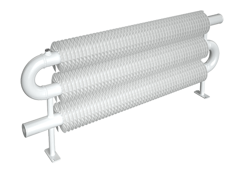 Ribbenbuis conv. D76 lgt. 5200mm vloer 2 buis V 4788W DRL - afb. 1