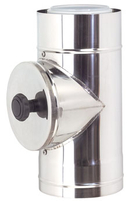 Rolux inspectiebuis O80/125 conc PP/inox