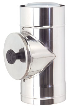 Rolux inspectiebuis O80/125 conc PP/inox - afb. 1