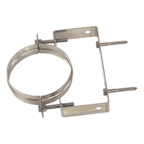 Rolux muurbeugel O60/100 conc PP/inox bu
