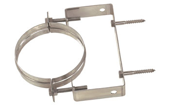 Rolux muurbeugel O80/125 conc PP/inox bu - afb. 1