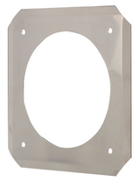 Rolux muurplaat O60/100 conc PP/inox bui