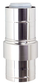 Rolux toevoerelement O80/125 conc PP/ino - afb. 1